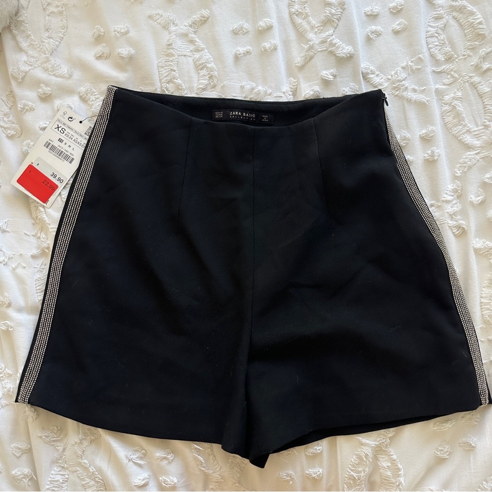 High waisted dress shorts